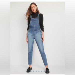 LUCKY BRAND slim fit denim overalls